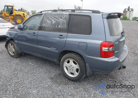 2006 Toyota Highlander Limited V6 из США, поврежденный, VIN JTEEP21A260165198